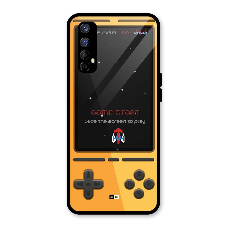 Retro Gamepad Glass Back Case for Realme Narzo 20 Pro