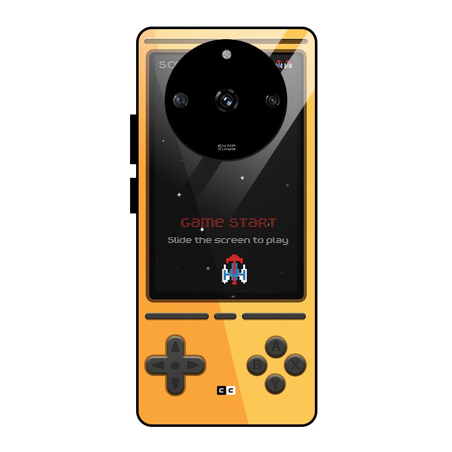 Retro Gamepad Glass Back Case for Realme Narzo 60 5G