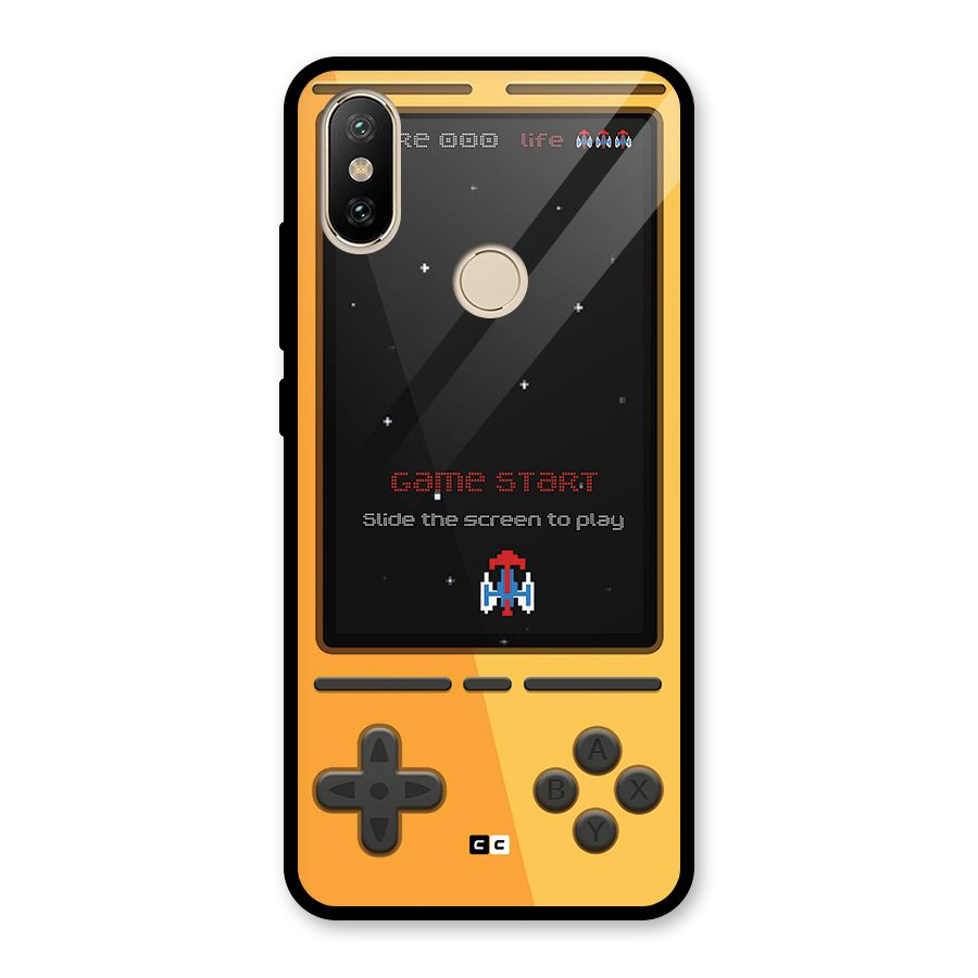 Retro Gamepad Glass Back Case for Redmi A2