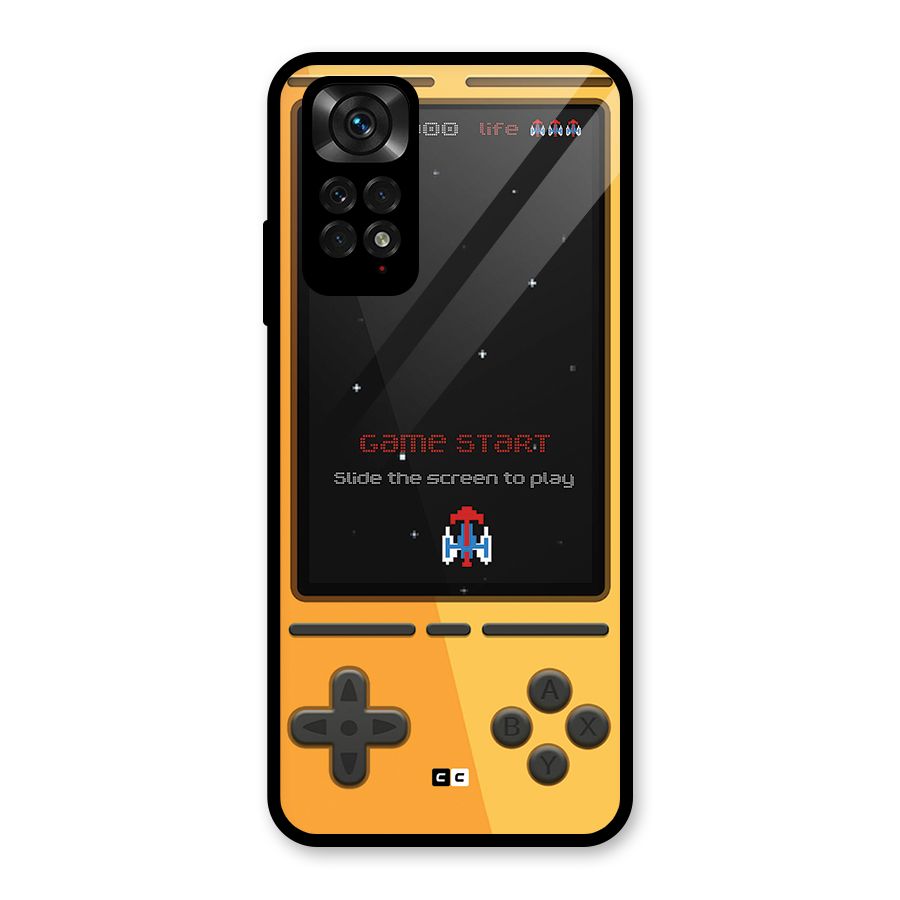 Retro Gamepad Glass Back Case for Redmi Note 11S