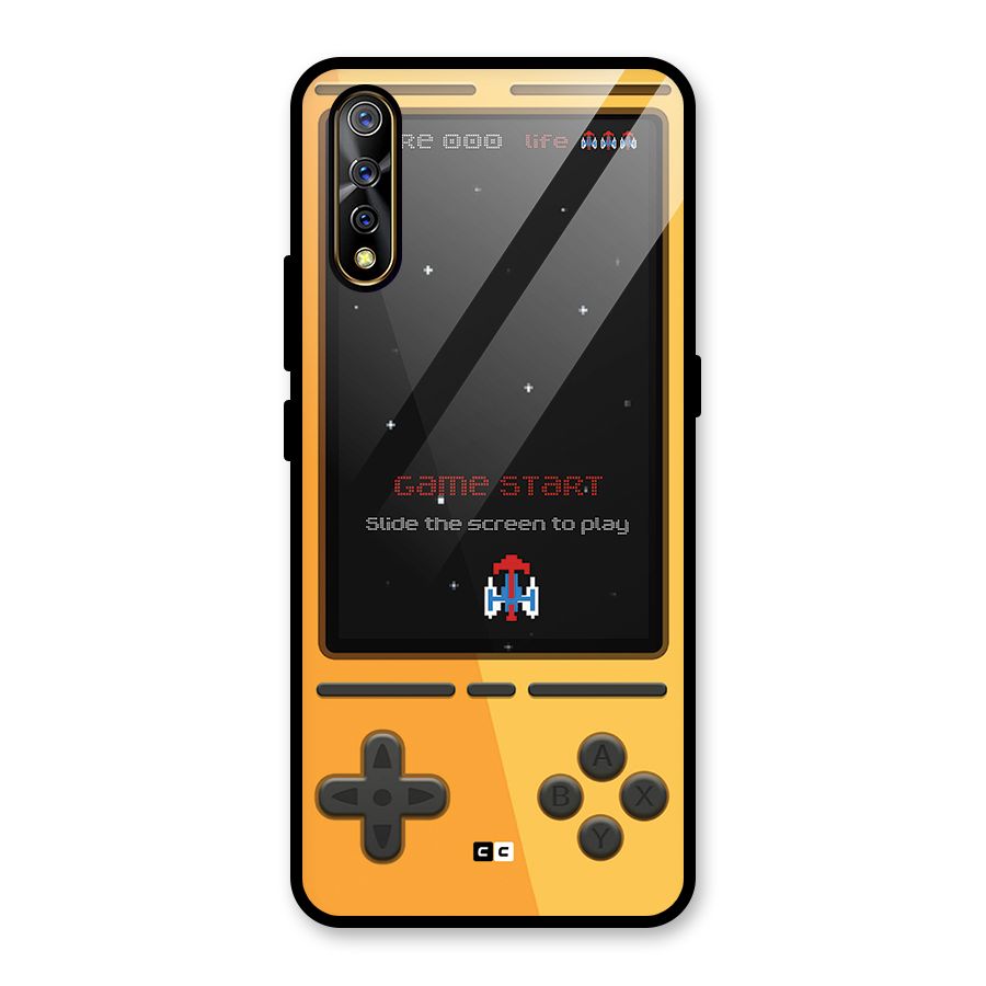 Retro Gamepad Glass Back Case for Vivo S1