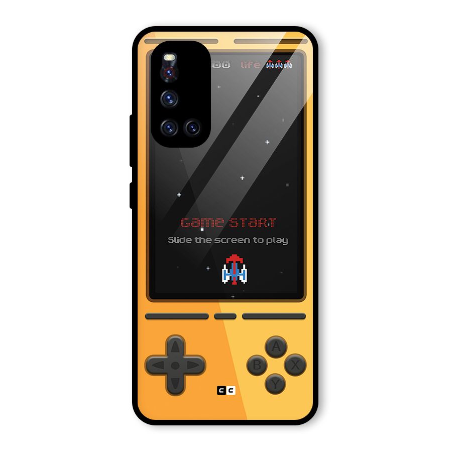 Retro Gamepad Glass Back Case for Vivo V19