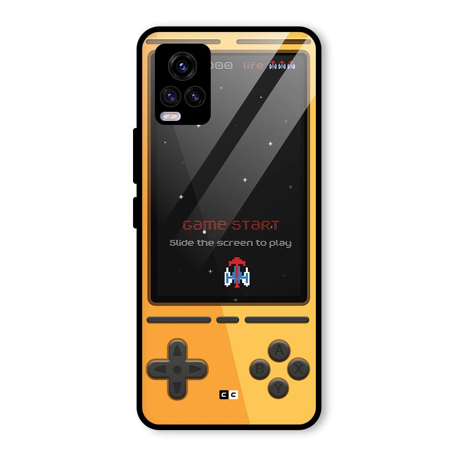 Retro Gamepad Glass Back Case for Vivo V20