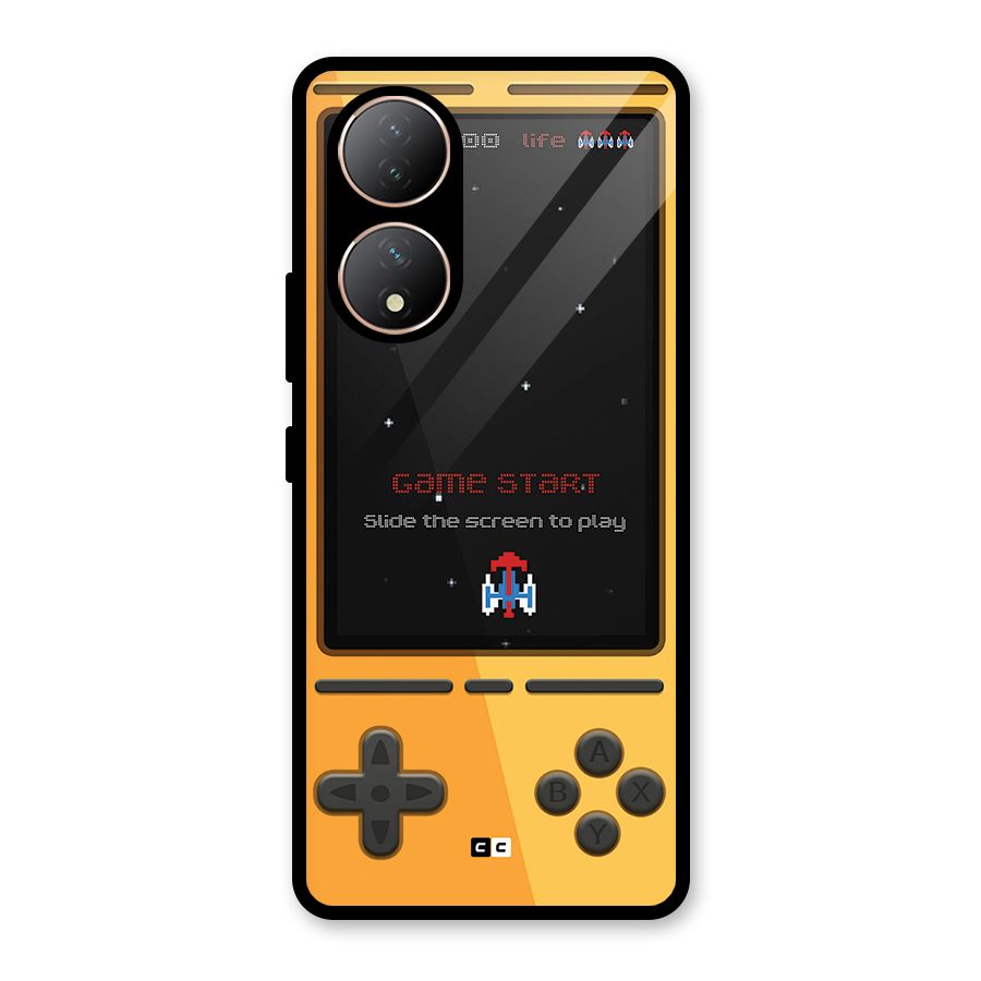 Retro Gamepad Glass Back Case for Vivo Y100