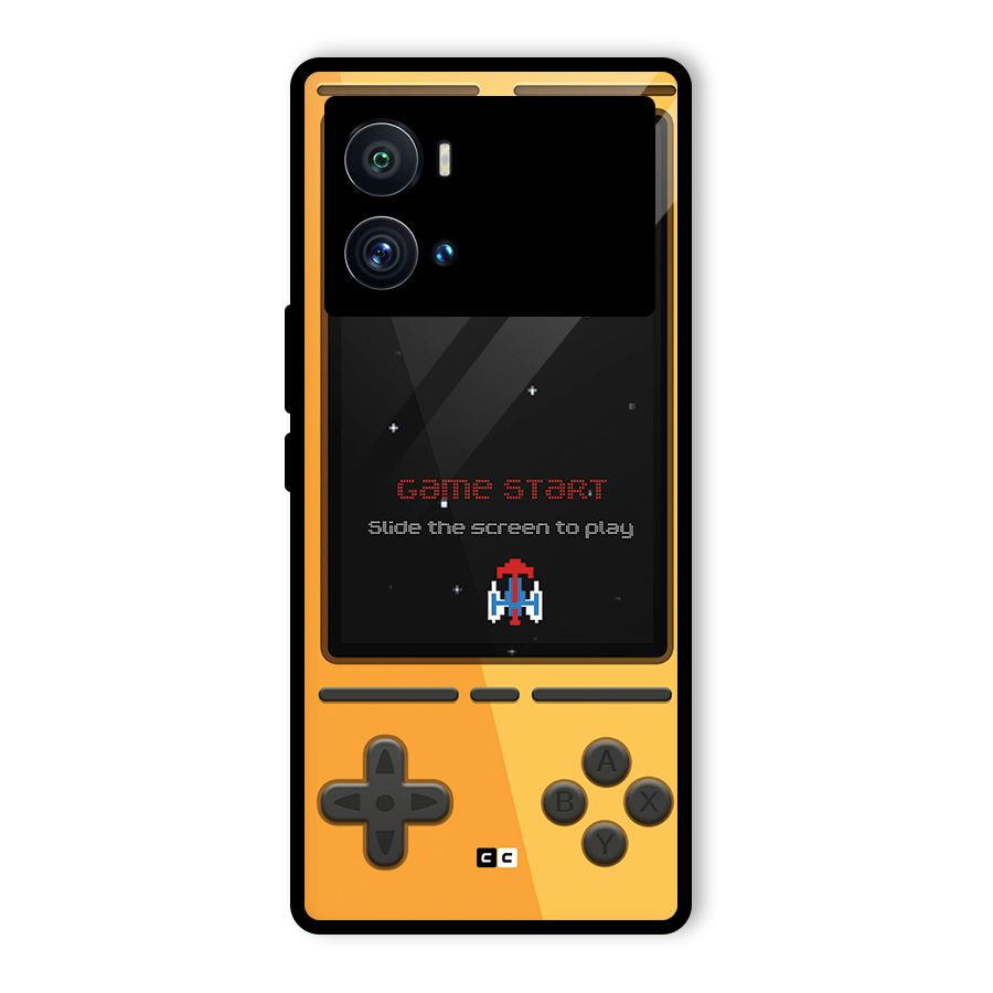 Retro Gamepad Glass Back Case for Vivo iQOO 9 Pro