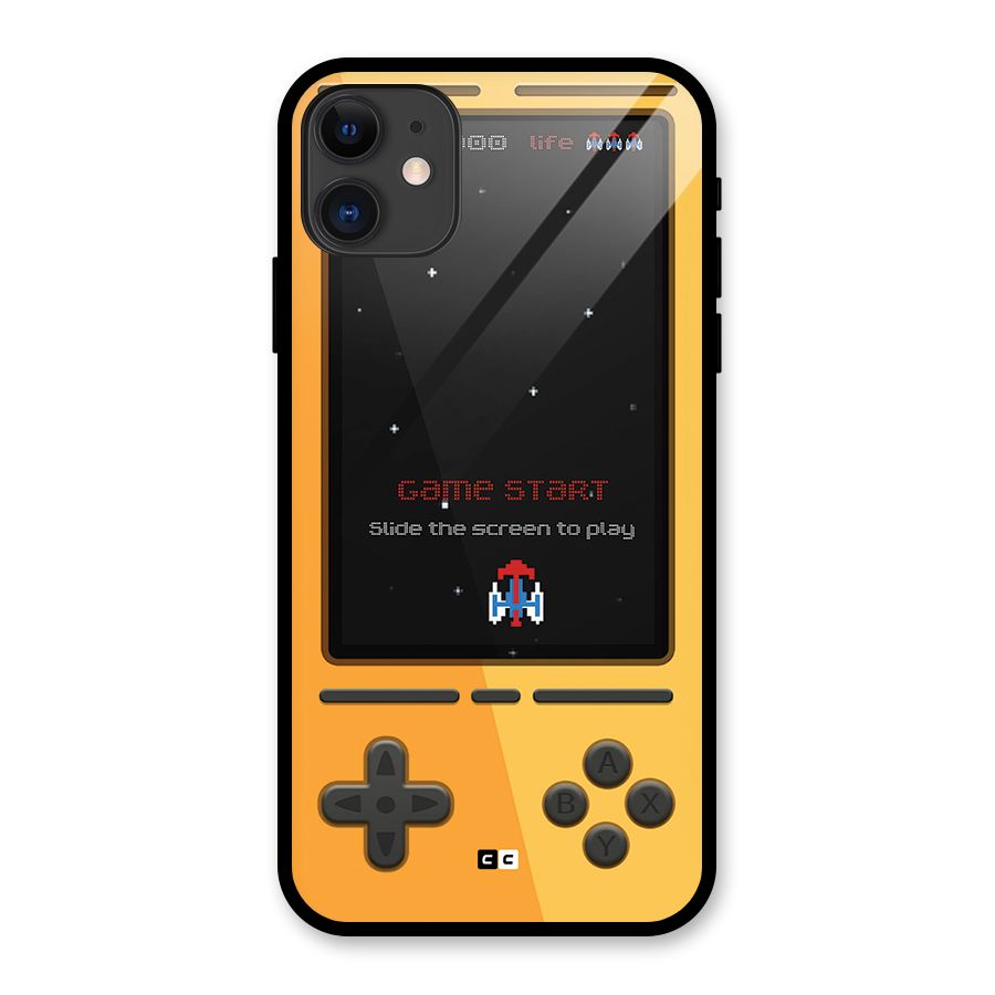 Retro Gamepad Glass Back Case for iPhone 11
