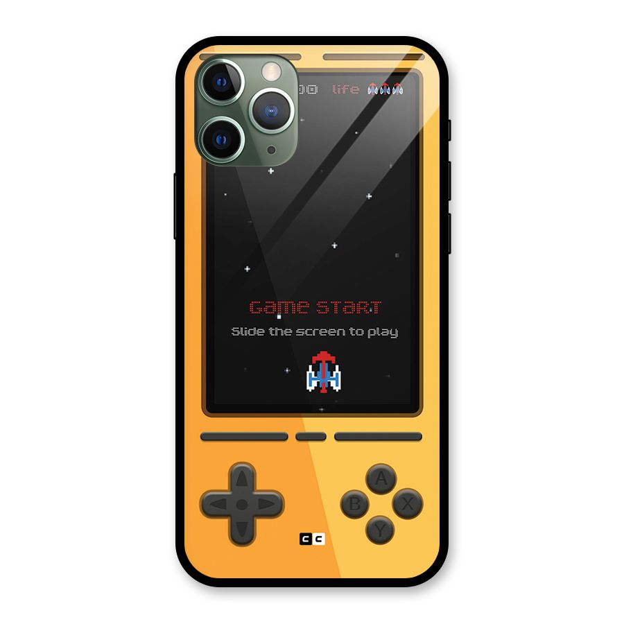 Retro Gamepad Glass Back Case for iPhone 11 Pro