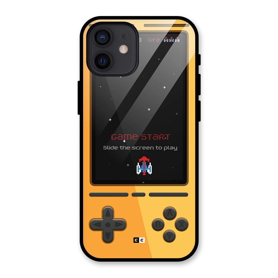 Retro Gamepad Glass Back Case for iPhone 12