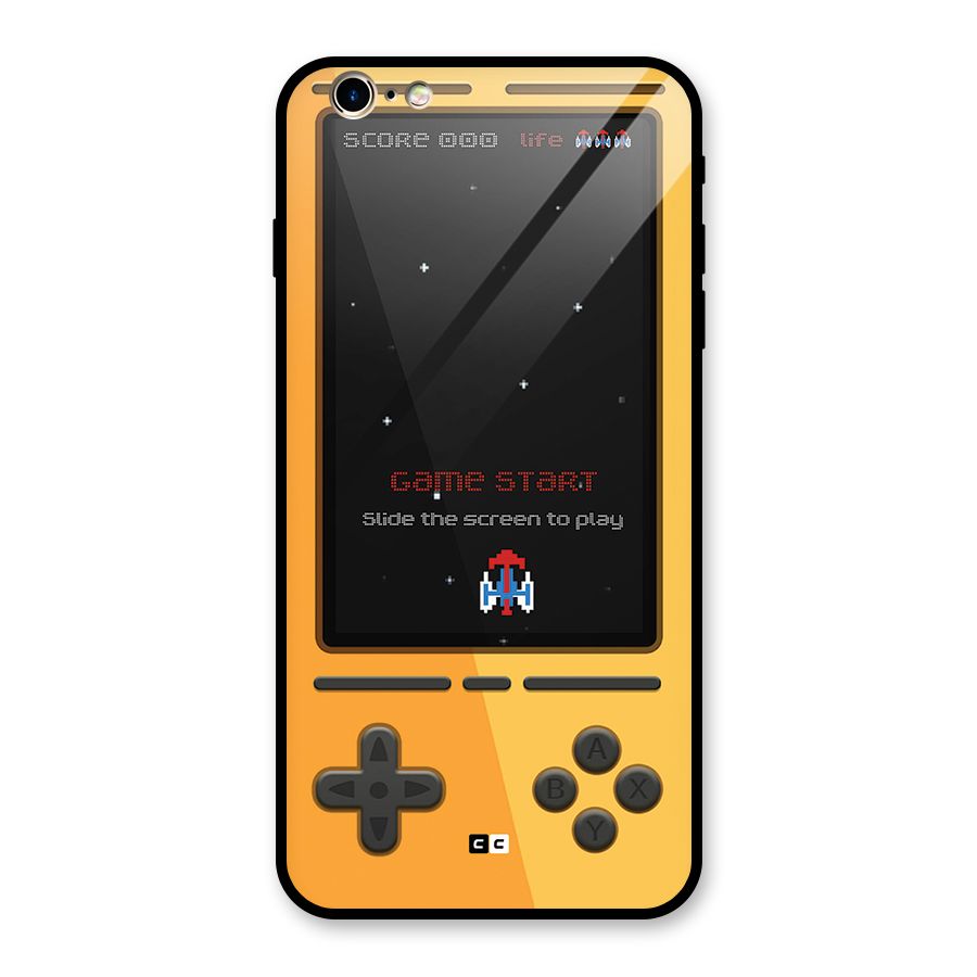 Retro Gamepad Glass Back Case for iPhone 6 Plus 6S Plus