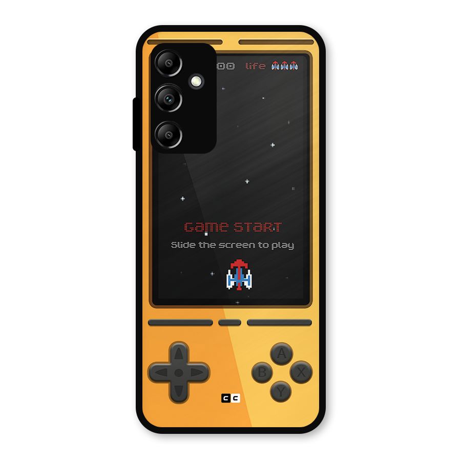 Retro Gamepad Metal Back Case for Galaxy A14 5G