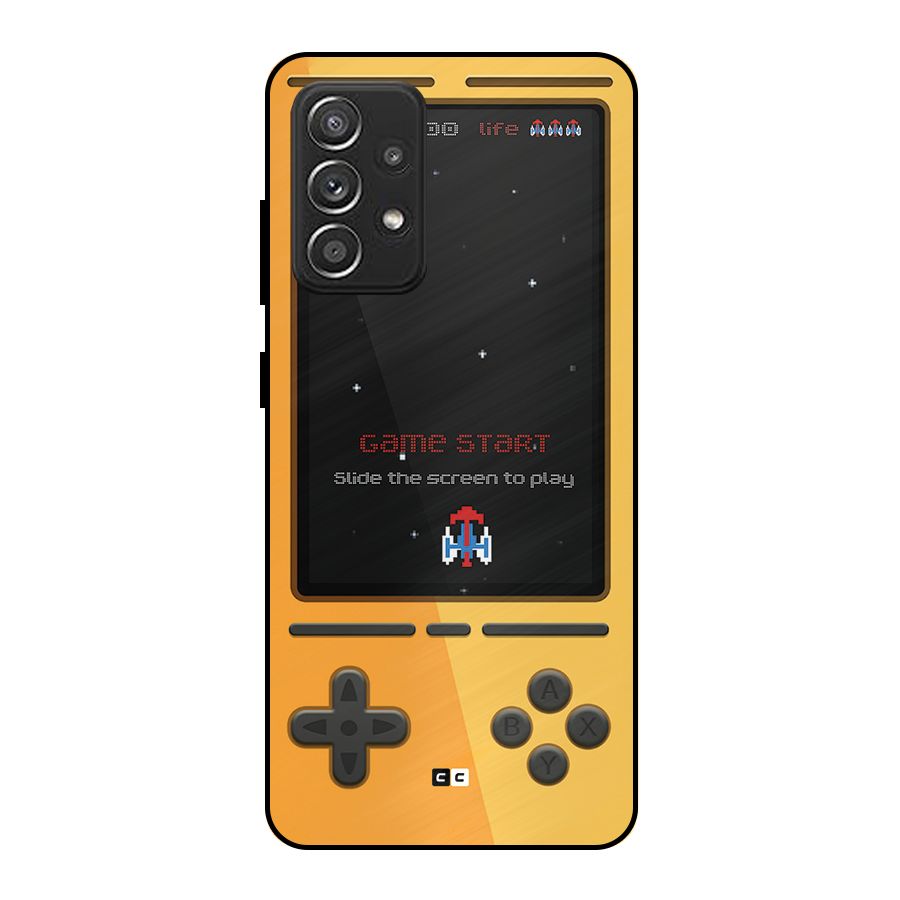 Retro Gamepad Metal Back Case for Galaxy A52s 5G