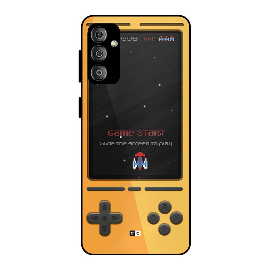 Retro Gamepad Metal Back Case for Galaxy F23