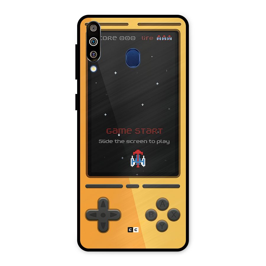 Retro Gamepad Metal Back Case for Galaxy M30