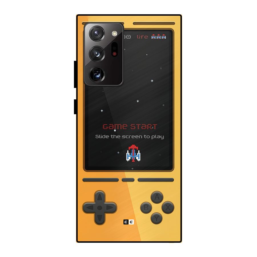 Retro Gamepad Metal Back Case for Galaxy Note 20 Ultra 5G