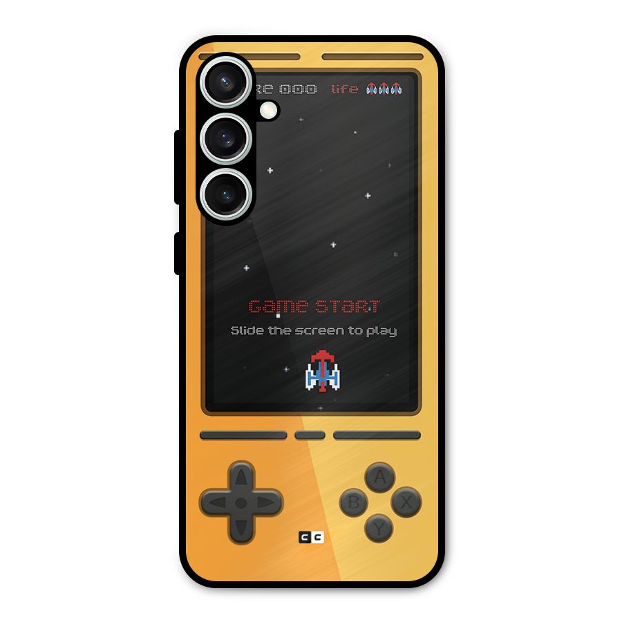 Retro Gamepad Metal Back Case for Galaxy S23 FE