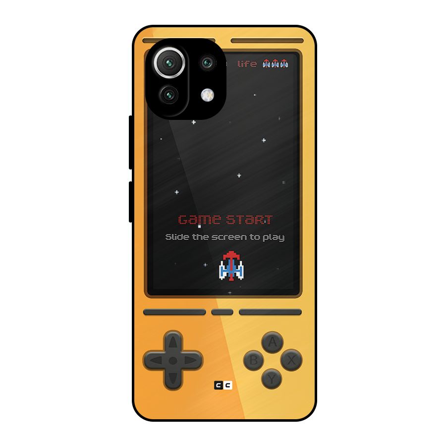 Retro Gamepad Metal Back Case for Mi 11 Lite NE 5G
