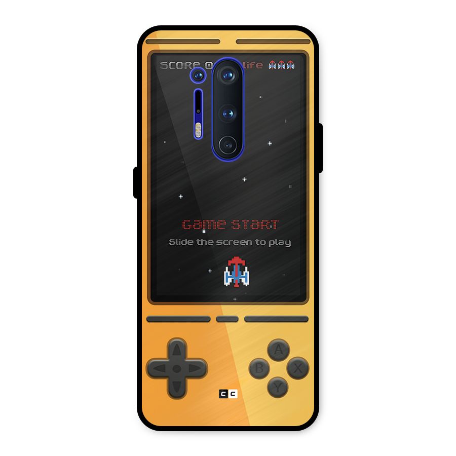 Retro Gamepad Metal Back Case for OnePlus 8 Pro