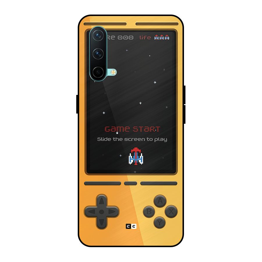 Retro Gamepad Metal Back Case for OnePlus Nord CE 5G