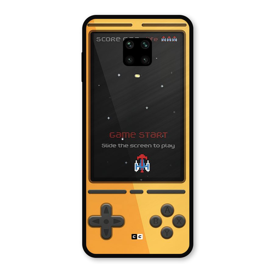Retro Gamepad Metal Back Case for Poco M2