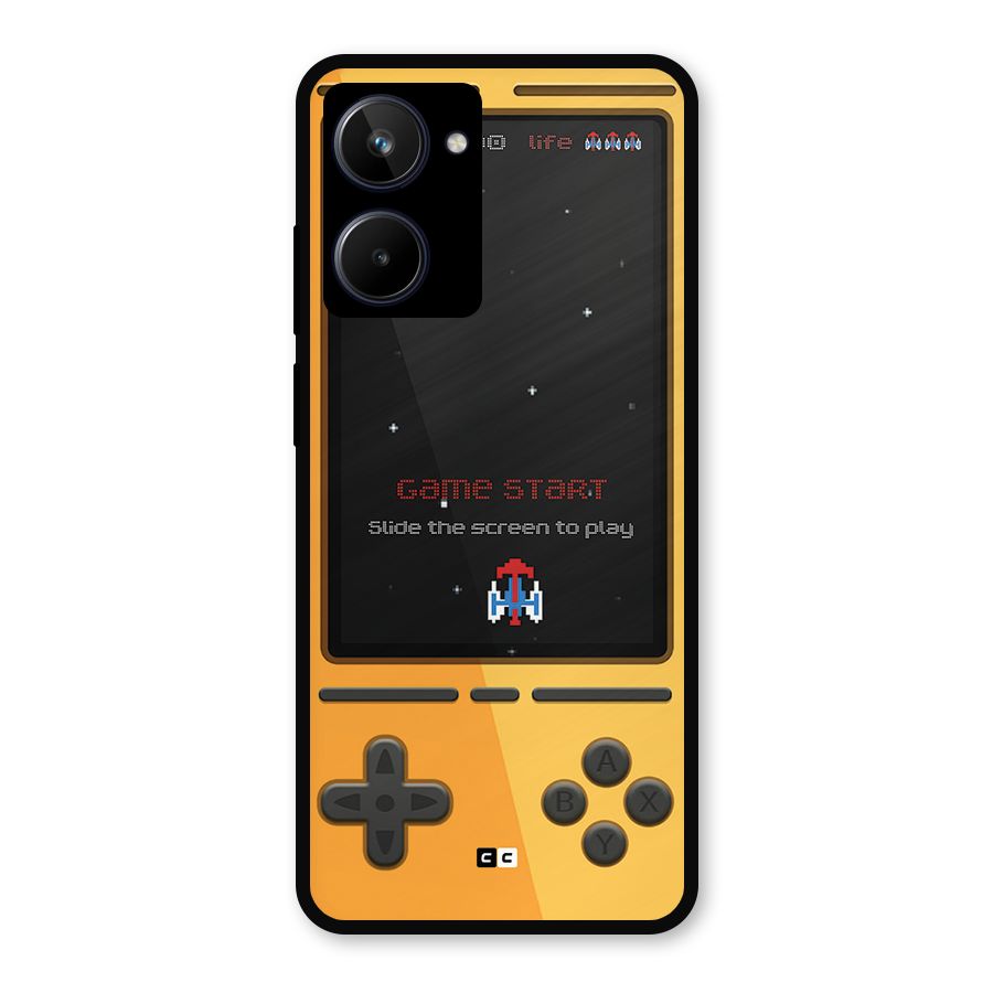 Retro Gamepad Metal Back Case for Realme 10