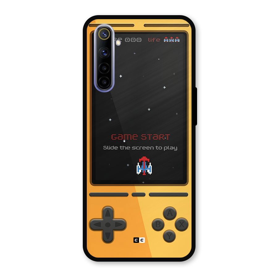 Retro Gamepad Metal Back Case for Realme 6
