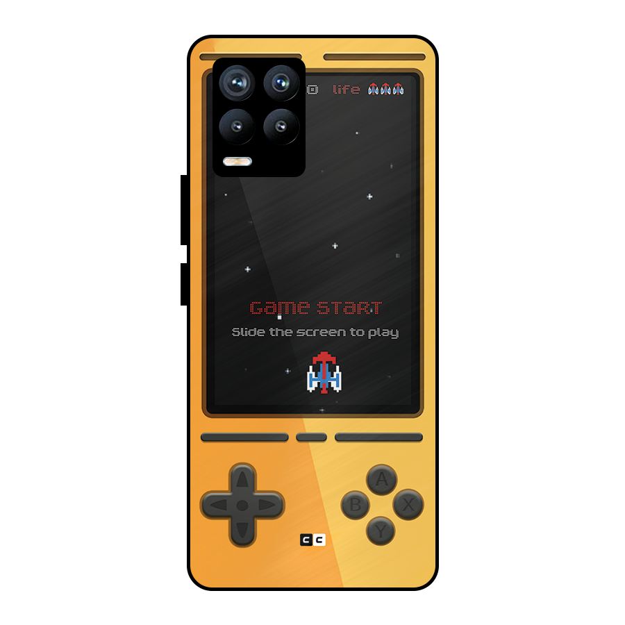 Retro Gamepad Metal Back Case for Realme 8