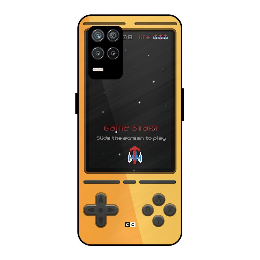 Retro Gamepad Metal Back Case for Realme 8 5G