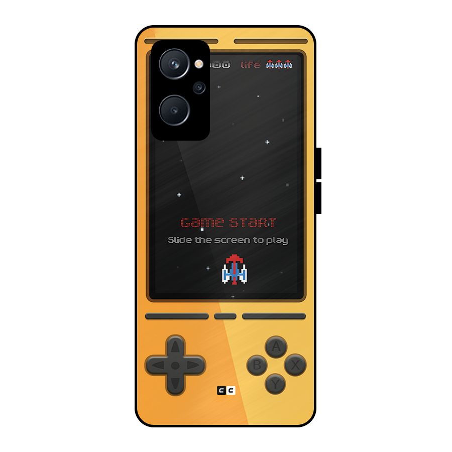 Retro Gamepad Metal Back Case for Realme 9i 5G