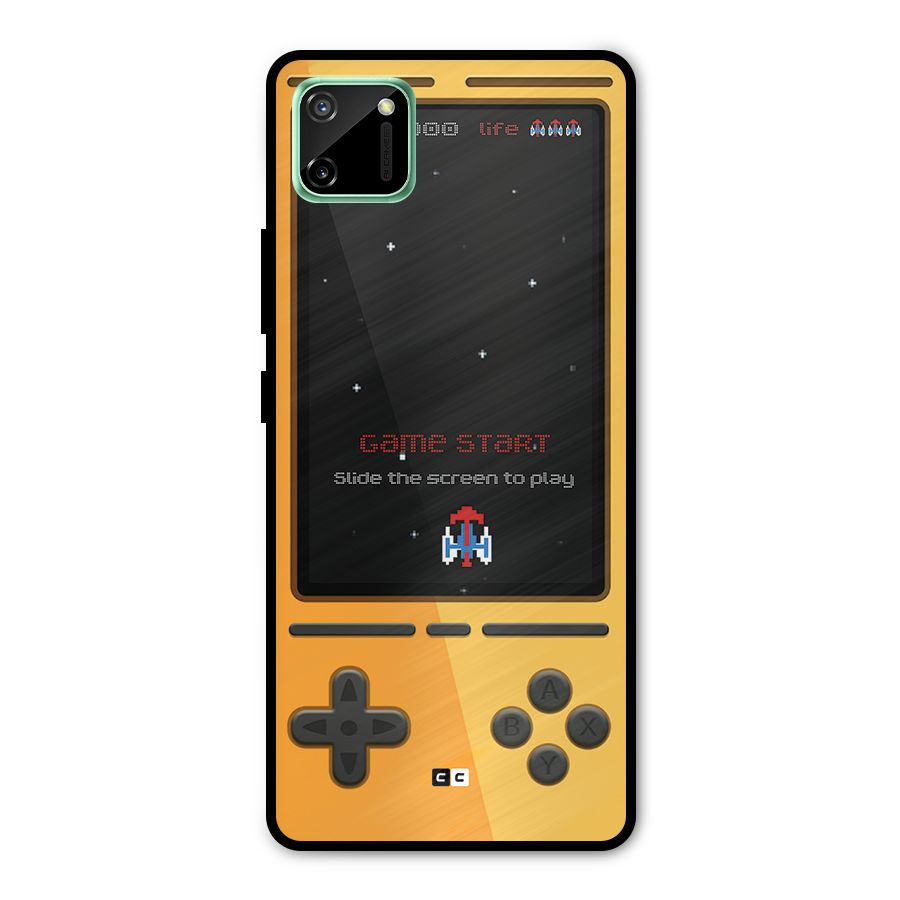 Retro Gamepad Metal Back Case for Realme C11
