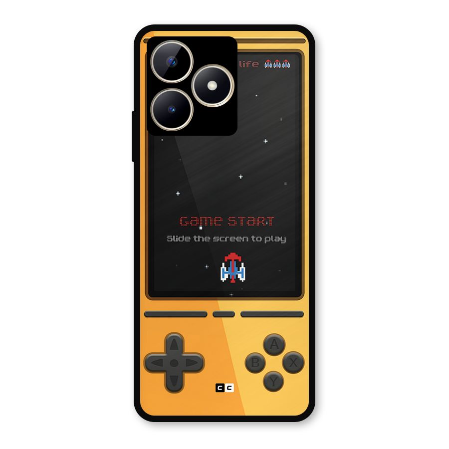 Retro Gamepad Metal Back Case for Realme C53