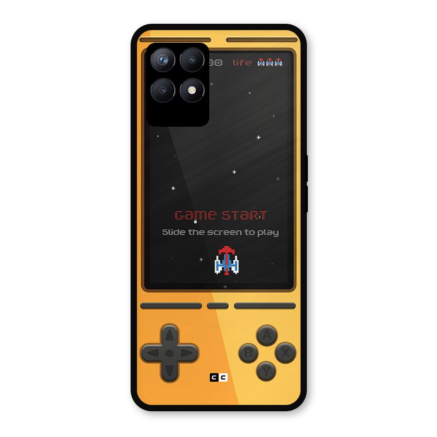 Retro Gamepad Metal Back Case for Realme Narzo 50