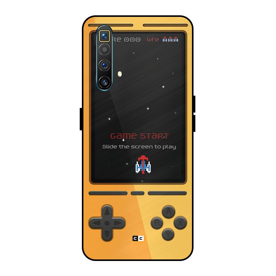 Retro Gamepad Metal Back Case for Realme X3