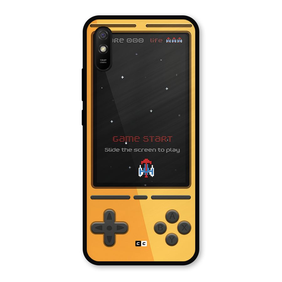 Retro Gamepad Metal Back Case for Redmi 9i