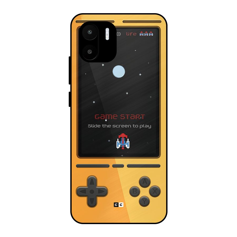Retro Gamepad Metal Back Case for Redmi A1 Plus