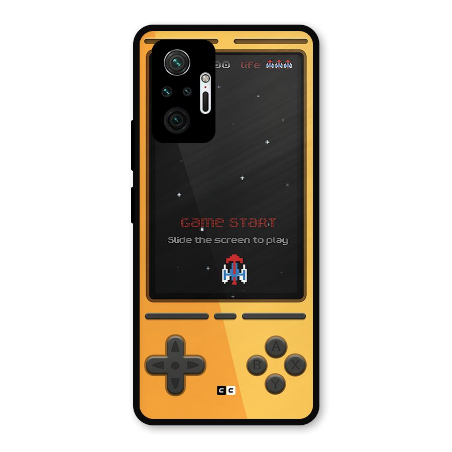 Retro Gamepad Metal Back Case for Redmi Note 10 Pro Max