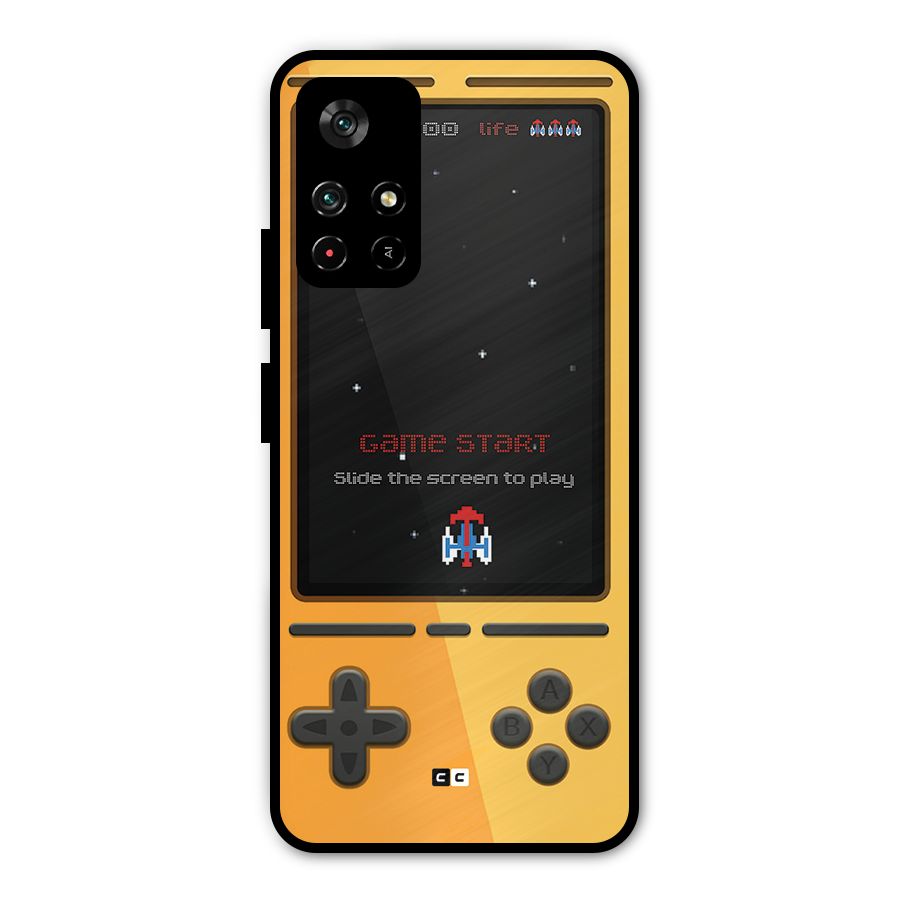 Retro Gamepad Metal Back Case for Redmi Note 11T 5G