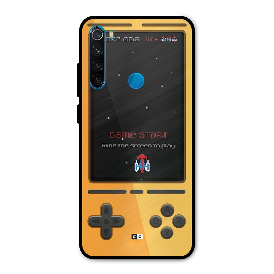 Retro Gamepad Metal Back Case for Redmi Note 8