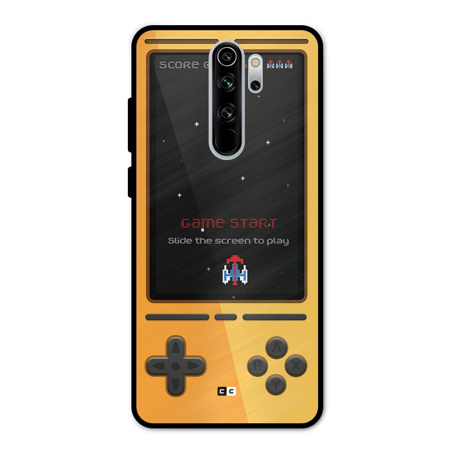 Retro Gamepad Metal Back Case for Redmi Note 8 Pro