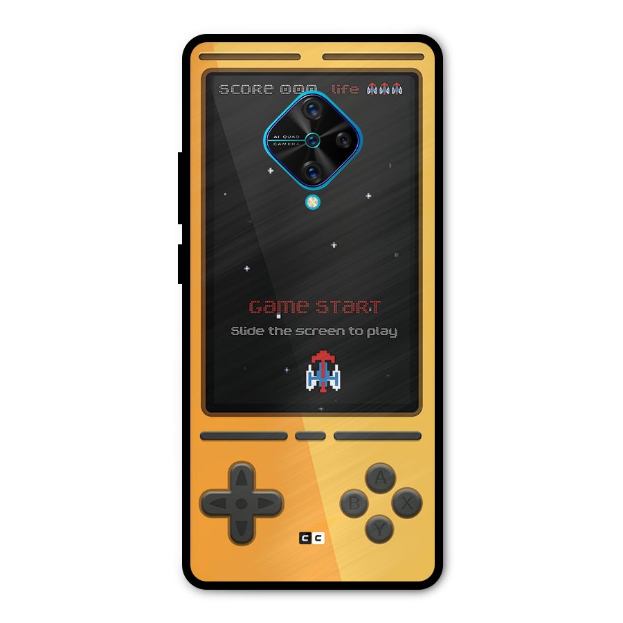 Retro Gamepad Metal Back Case for Vivo S1 Pro