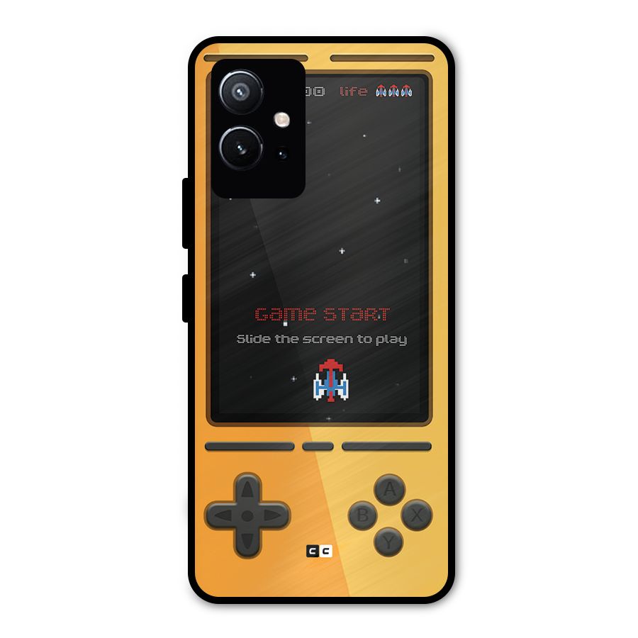 Retro Gamepad Metal Back Case for Vivo T1 5G