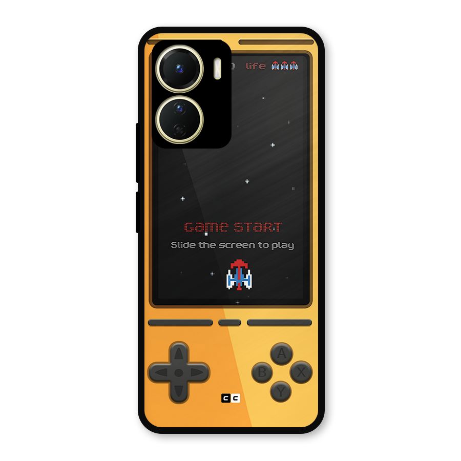 Retro Gamepad Metal Back Case for Vivo T2x