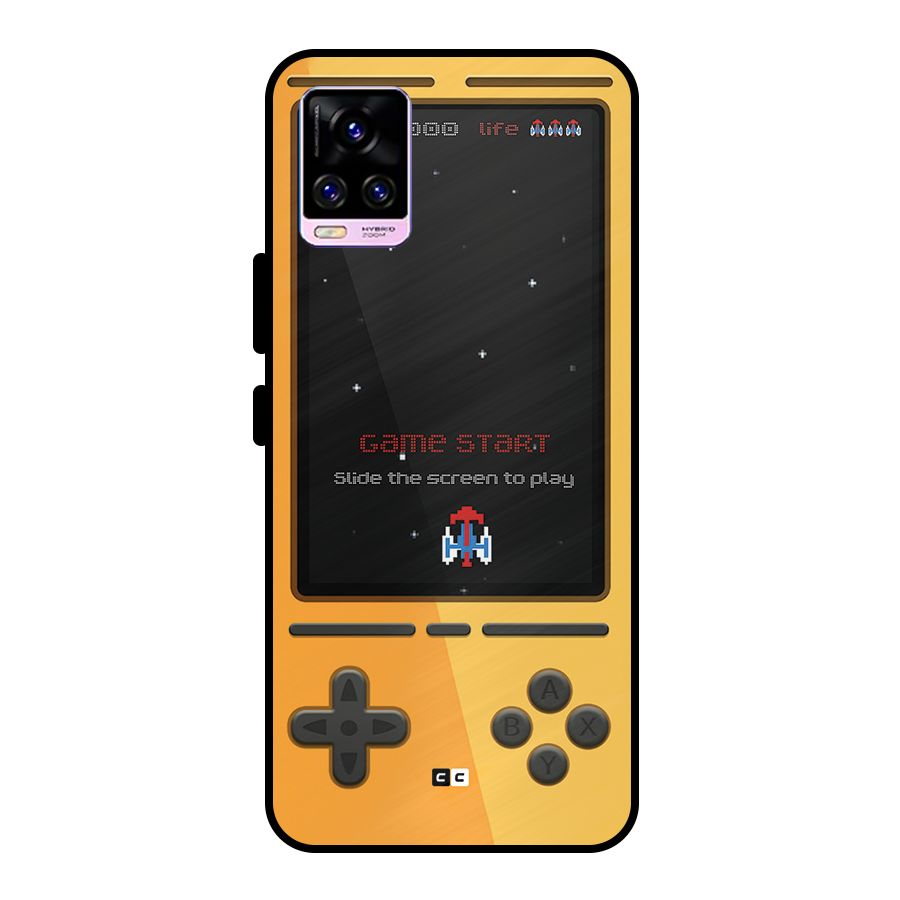 Retro Gamepad Metal Back Case for Vivo V20 Pro