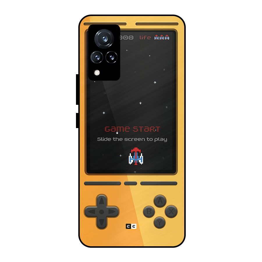Retro Gamepad Metal Back Case for Vivo V21 5G