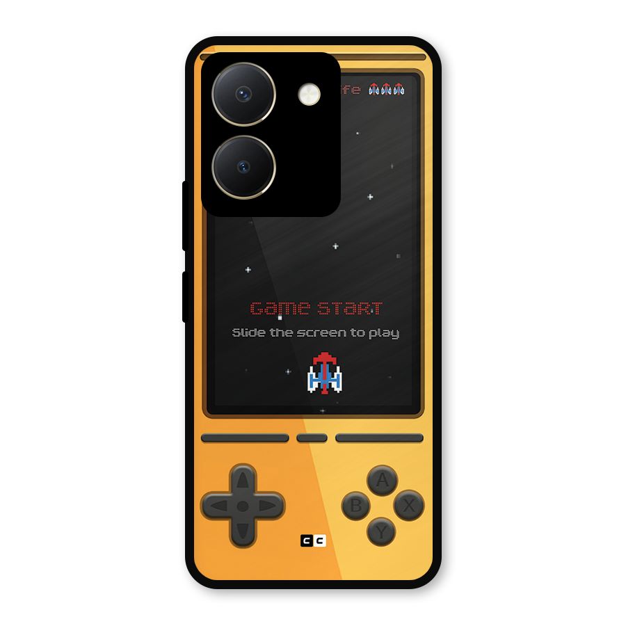Retro Gamepad Metal Back Case for Vivo Y36