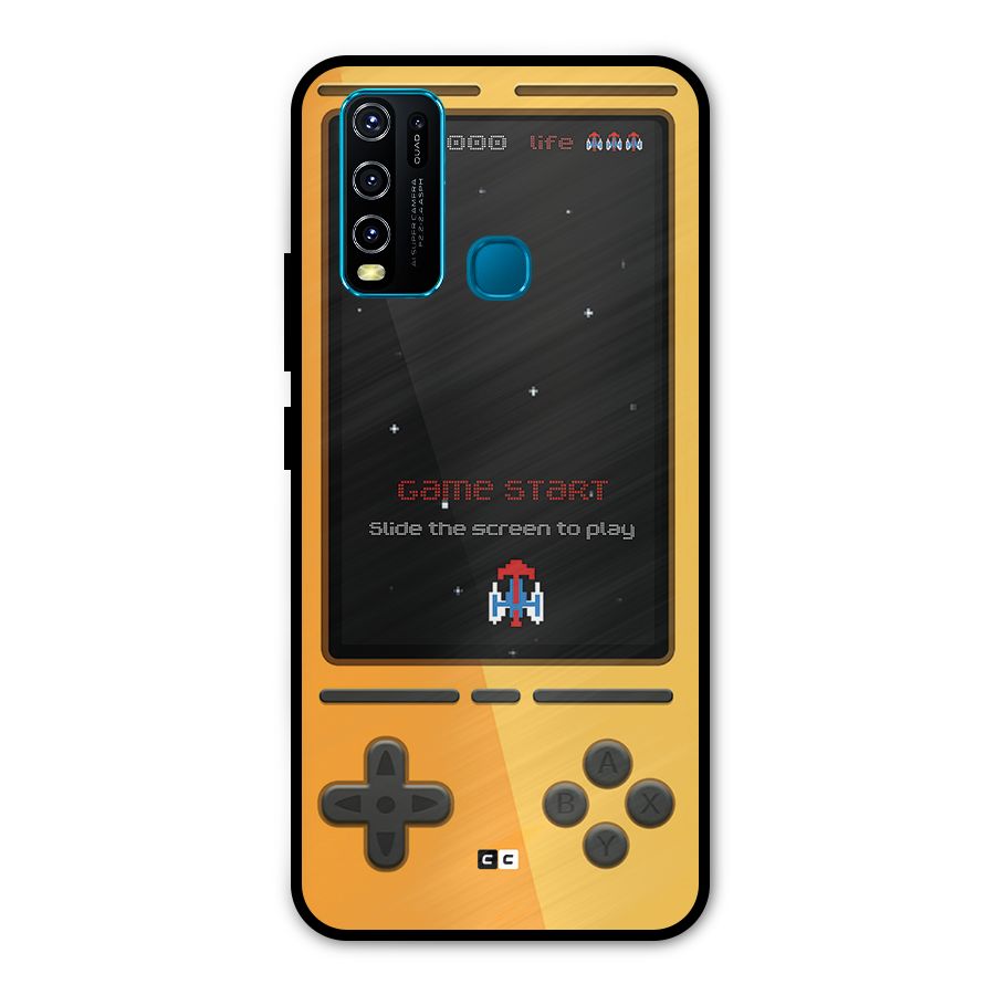 Retro Gamepad Metal Back Case for Vivo Y50
