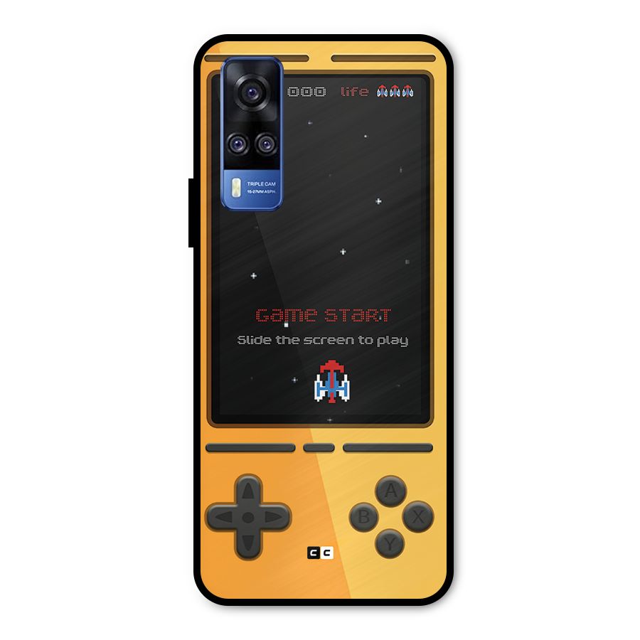 Retro Gamepad Metal Back Case for Vivo Y51A