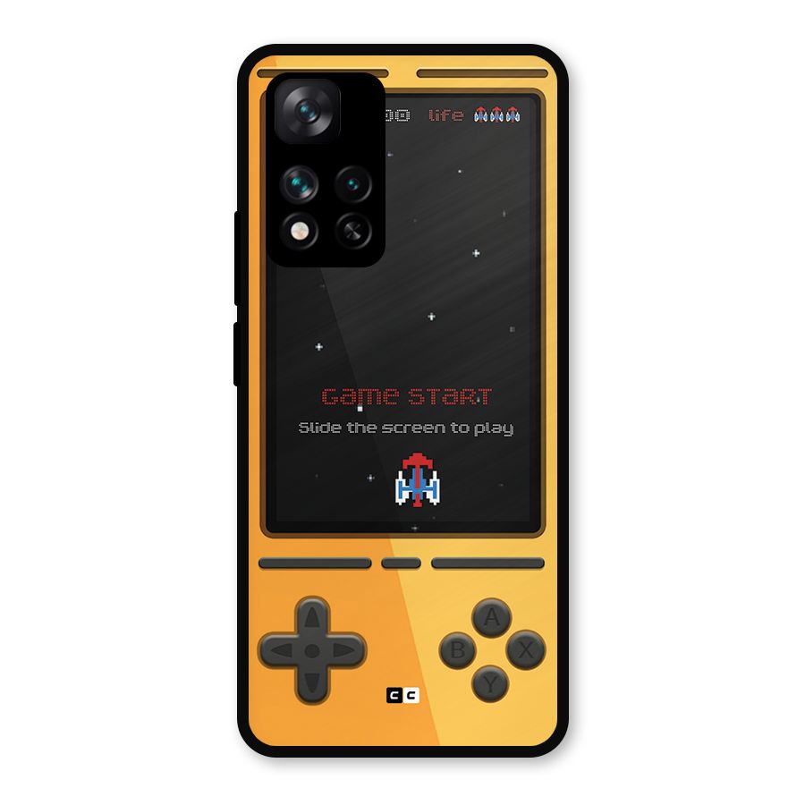 Retro Gamepad Metal Back Case for Xiaomi 11i Hypercharge 5G