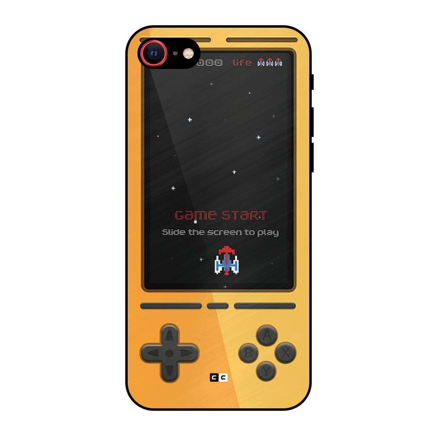 Retro Gamepad Metal Back Case for iPhone SE 2022