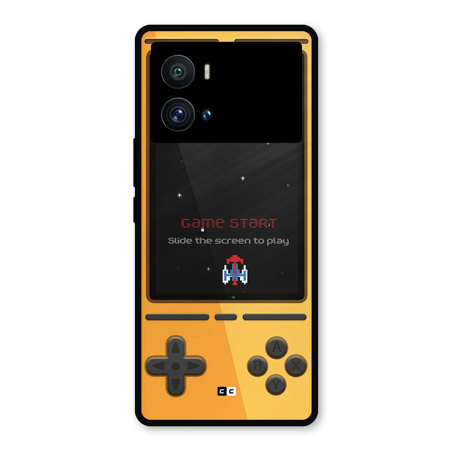 Retro Gamepad Metal Back Case for iQOO 9 Pro