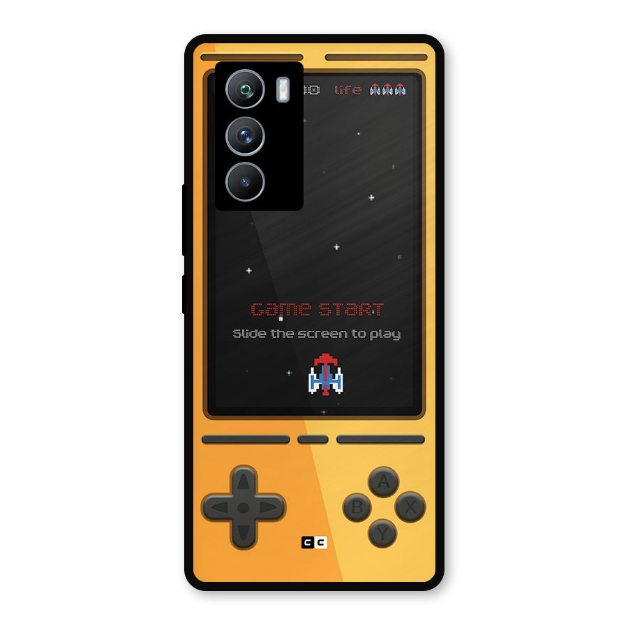 Retro Gamepad Metal Back Case for iQOO 9 SE